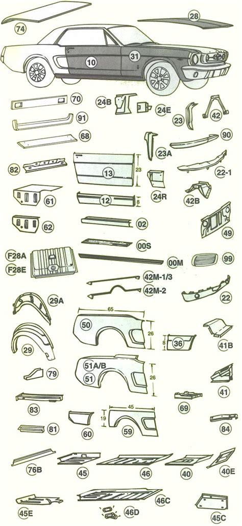 65 mustang sheet metal parts|1966 mustang parts catalog free.